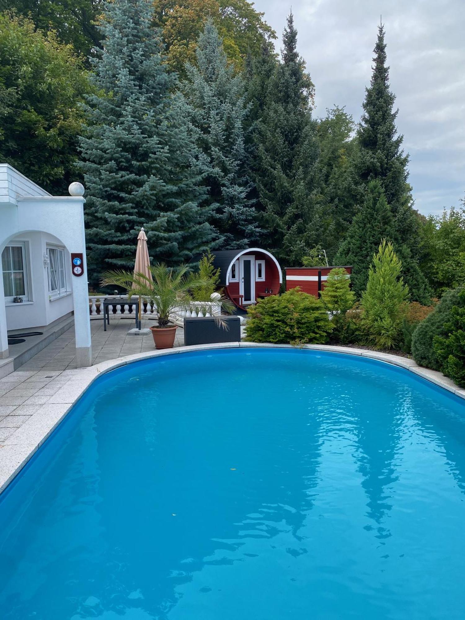 Gaestehaus Gaens - Ferienzimmer Schirgiswalde-Kirschau Ngoại thất bức ảnh